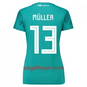 Tyskland Fodboldtrøjer Müller 13 Dame Udebanesæt VM 2018